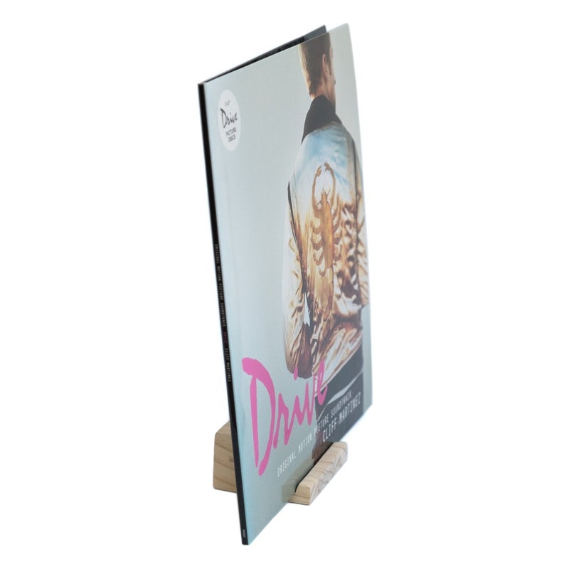 KAIU Premium Vinyl Record Stand - Showcase Your Now Playing Album Cover - Minimalistic & Elegant Holder Design- Compatible With All CDs & LPs - Vintage Brown - Image 5